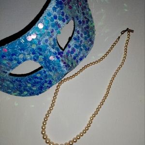 Vintage Designer Signed Marvella Faux Pearl Necklace